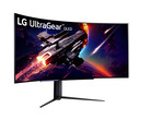 O 45GS95QE é um dos dois próximos monitores para jogos LG UltraGear OLED de 44,5 polegadas, 45GR95QE na foto. (Fonte da imagem: LG)