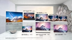 A LG lançou quatro séries de TV OLED este ano. (Fonte de imagem: LG)