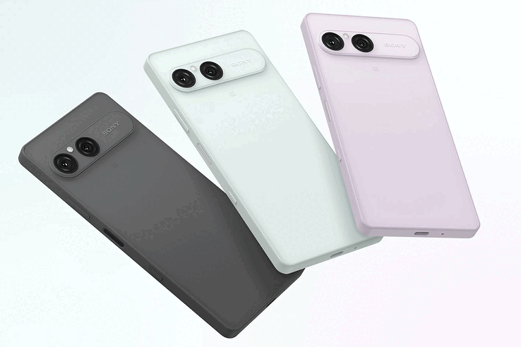 O Xperia 10 VIII está disponível nas cores branco gelado, cinza fosco e lilás enevoado