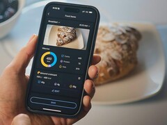 O recurso Food Log do aplicativo Zepp chegou à Europa. (Fonte da imagem: Amazfit)