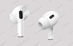 O AirPods Pro 2 parece ser uma revisão sutil do modelo atual de saída. (Fonte da imagem: 52audio)