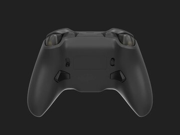 Posição traseira mostrando as pás traseiras