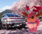 O rádio do carro em Forza Horizon 6 apresenta uma referência bastante óbvia ao Pokémon.