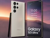 O Samsung Galaxy S23 Ultra pode ter bordas mais retas e uma tela mais plana do que seu predecessor. (Fonte de imagem: @technizoconcept &amp; Unsplash - editado)