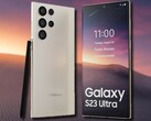 O Samsung Galaxy S23 Ultra pode ter bordas mais retas e uma tela mais plana do que seu predecessor. (Fonte de imagem: @technizoconcept &amp; Unsplash - editado)