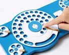 O Gboard Dial do Google usa um seletor para selecionar caracteres. (Fonte da imagem: Google)