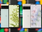 O Google Pixel 6 e o Google Pixel 6 Pro adotaram um projeto completamente novo para a geração 2021. (Fonte de imagem: Google - editado)