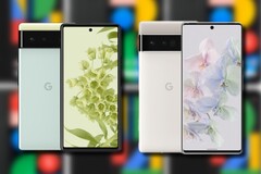 O Google Pixel 6 e o Google Pixel 6 Pro adotaram um projeto completamente novo para a geração 2021. (Fonte de imagem: Google - editado)