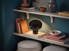 A próxima lâmpada com alto-falante Blomprakt da IKEA (na foto) será lançada no final de 2025. (Fonte da imagem: IKEA)