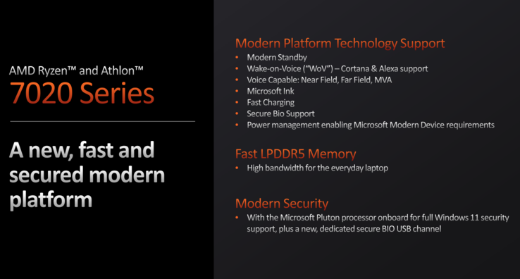 Características da AMD Mendocino