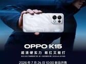 Imagem promocional do Oppo K15