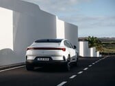 Uma imagem da traseira do Polestar 4 Coupe