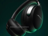 O QuietComfort Ultra será a alternativa mais premium ao QuietComfort, ambos sucessores do QuietComfort 45. (Fonte da imagem: @OnLeaks &amp; MySmartPrice)