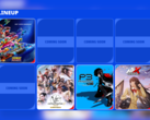 A programação da SEGA na Tokyo Game Show 2025 com 4 espaços reservados claramente visíveis (fonte da imagem: Sega Atlus TGS Website)