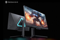 O novo monitor para jogos de 27 polegadas da RedMagic apresenta mais zonas de escurecimento local do que muitos de seus concorrentes. (Fonte da imagem: RedMagic)