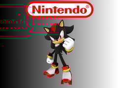 Shadow the Hedgehog abaixo do logotipo da Nintendo (Fonte da imagem: Sega, Nintendo of America com edições)