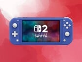 Logotipo do Switch 2 mostrado no console Switch Lite
