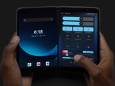 Android 12L é a primeira grande atualização de software para o Surface Duo 2 do ano passado. (Fonte de imagem: Microsoft)