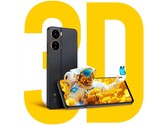 O ZTE Voyage 3D tem uma tela 3D, mas não tem câmeras 3D. (Imagem: ZTE)