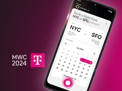 Uma renderização da interface de usuário do Natural AI em execução em um T Phone. (Imagem: Deutsche Telekom)