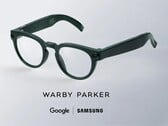 Edição Warby Parker dos óculos “ Galaxy ”, desenvolvidos pela Samsung e pelo Google.