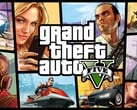 Tela de título do GTA 5.