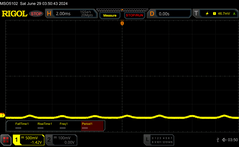 PWM: 0/10 de brilho, ~360 Hz
