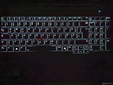 Iluminação do teclado