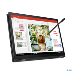 Lenovo ThinkPad X13 Yoga Gen 2 recebe uma atualização em Tiger Lake. (Fonte da imagem: Lenovo)
