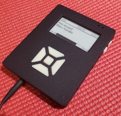 O ePiPod é um projeto barato que usa componentes como um visor E Ink de US$ 6,99. (Fonte da imagem: drhatch)