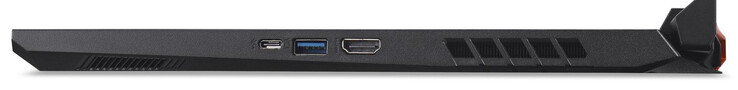 Lado direito: USB 3.2 Gen 2 (Tipo C), USB 3.2 Gen 2 (Tipo A), HDMI