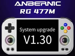 A nova atualização de software para o Anbernic RG477M permite que os usuários alterem a velocidade do ventilador para resfriar no modo de alto desempenho. (Fonte da imagem: Anbernic)