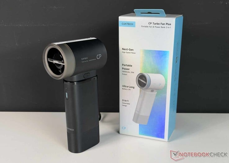 Carregador portátil e ventilador de mão em um só produto: Testando o Cuktech CP Turbo Fan Plus