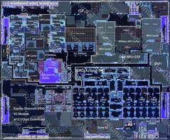 Exynos 2400 die shot (imagem via @Kurnalsalts on X)