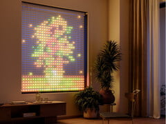 Govee Curtain Lights Pro exibido na janela (Fonte da imagem: Govee PR)