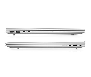 Portas HP Elitebook 865 G9.(Fonte de imagem: HP)