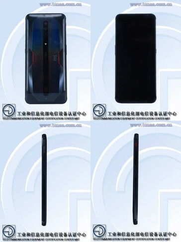 TENAA estraga a revelação dos próximos telefones RedMagic 6. (Fonte: TENAA)