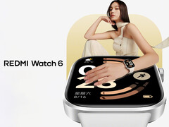 O Redmi Watch 6 será lançado na China em 23 de outubro. Na foto: uma imagem promocional do smartwatch. (Fonte da imagem: Xiaomi)