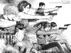 Arte oficial de Resident Evil: Death Island, Vol. 1.