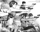 Arte oficial de Resident Evil: Death Island, Vol. 1.