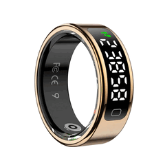 O QRing Titan Pro vem nas cores cinza escuro, dourado e prata (Fonte da imagem: QRing)