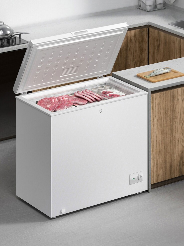 O Xiaomi Mijia Freezer 203L. (Fonte da imagem: Xiaomi)