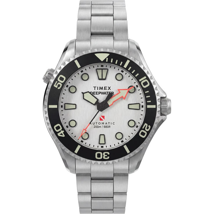 Relógio automático Timex Deep Water TW3A01600 Deepwater Meridian 200 HEV