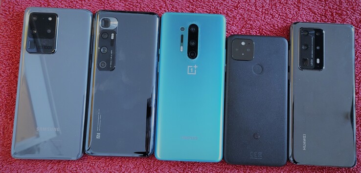 Comparação de câmeras Xiaomi Mi 10 Ultra, Huawei P40 Pro Plus, Google Pixel 5, Samsung Galaxy S20 Ultra, OnePlus 8 Pro