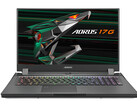 A Gigabyte está aparentemente testando um laptop para jogos AORUS 17G com processadores Intel de última geração. (Fonte de imagem: Gigabyte)