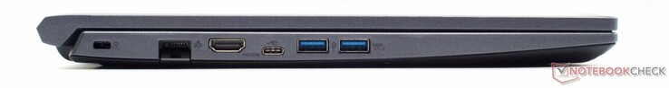 Kensington Lock slot, Gigabit LAN, HDMI, USB 3.2 Gen 1 Tipo C, 2x USB 3.2 Gen 1 Tipo A