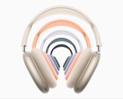 Os AirPods Max com USB-C receberão suporte de áudio sem perdas de 24 bits e 48 kHz, bem como áudio de latência ultrabaixa com a atualização do iOS 18.4 no próximo mês. (Fonte da imagem: Apple)