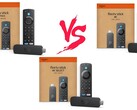 O Fire TV Stick 4K Max, o Fire TV Stick 4K e o Fire TV Stick 4K Select compõem os dispositivos de streaming da Amazon que podem transmitir em 4K. (Fonte da imagem: Amazon)