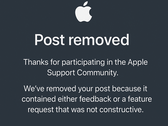 Apple apoio comunitário