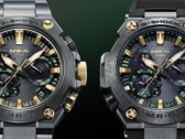 Na foto, da esquerda para a direita: Casio MRG-B2000BG-3AJR e Casio MRG-B2000RG-3AJR. (Fonte da imagem: Casio)